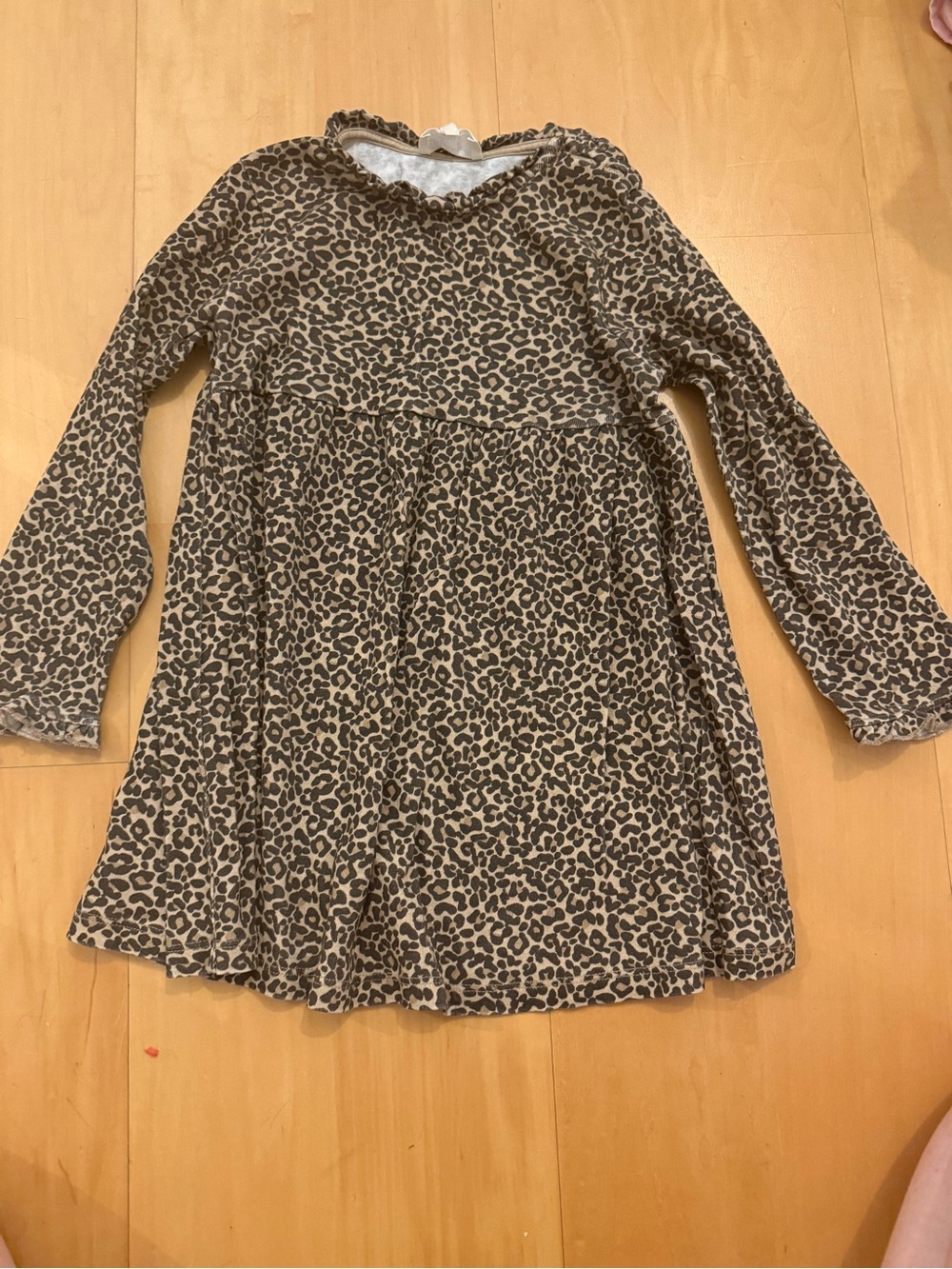 Petite Sézane Leopard Dress
